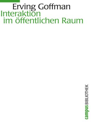 cover image of Interaktion im öffentlichen Raum